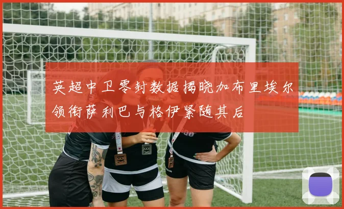英超中卫零封数据揭晓加布里埃尔领衔萨利巴与格伊紧随其后