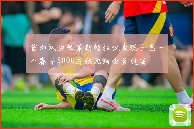 曾加认为帕莱斯特拉仅表现出色一个赛季5000万欧元转会费过高